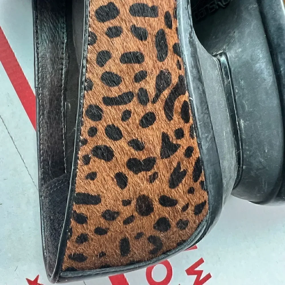Dansko Olivia Pony Hair On Loafers Cheetah Print - Picture 6 of 16